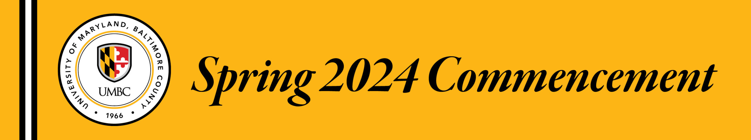 Spring 2024 Commencement banner